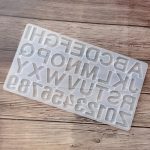 Resin Alphabet Mould 1.5inch