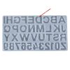Resin Alphabet Mould 1.5inch