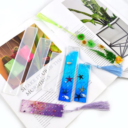 Resin Bookmark Mould 3Pc