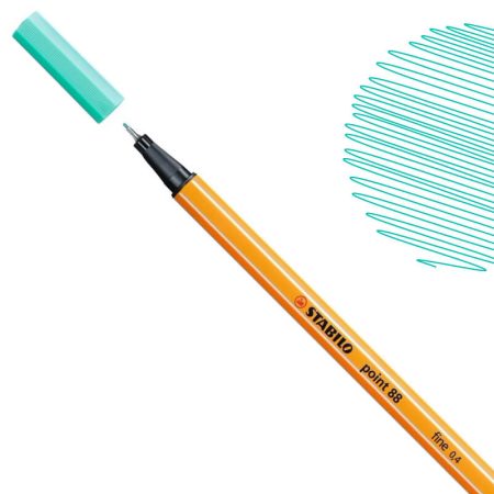 Stabilo Point 88 Fineliner Pen 0.4mm Ice Green (88-13)
