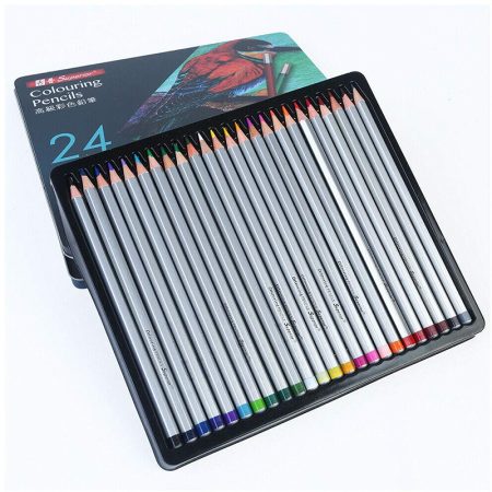 Superior Artist Colour Pencils Set of 24 (MS402-24T)-1