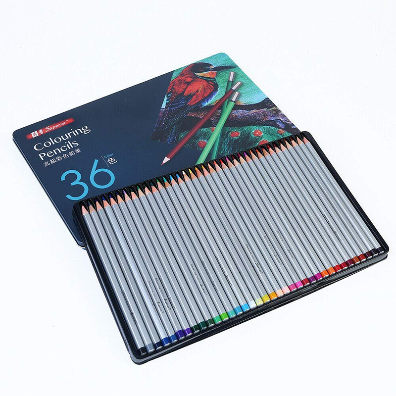 Superior Artist Colour Pencils Set of 36 (MS402-36T)-1