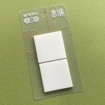 Translucent Sticky Notes 38mm Square 100Pc Set