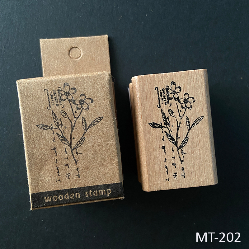 Wood Mounted Stamp MT-202