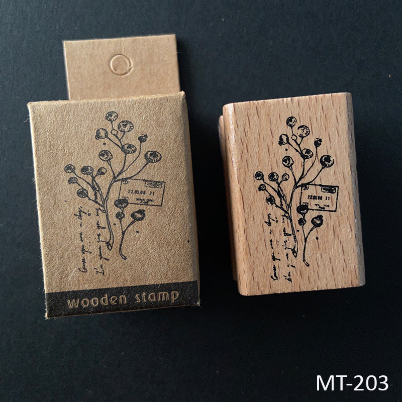 Wood Mounted Stamp MT-203