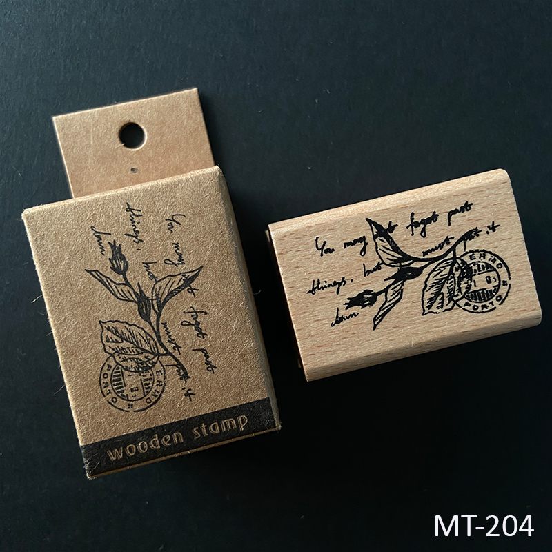 Wood Mounted Stamp MT-204