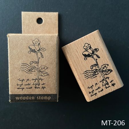 Wood Mounted Stamp MT-206