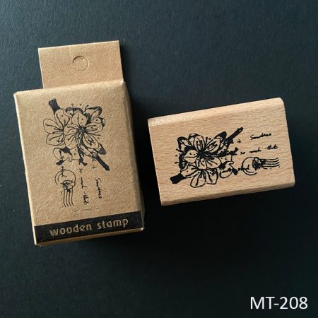 Wood Mounted Stamp MT-208