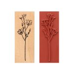 Wood Mounted Stamp WZ-Y107