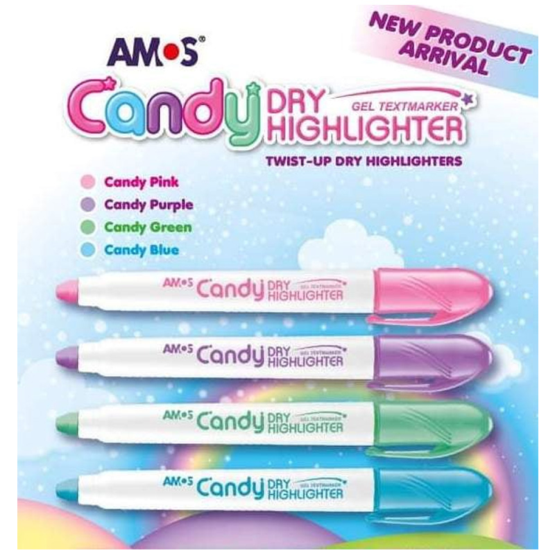 Amos Candy Gel Highlighter Pastel