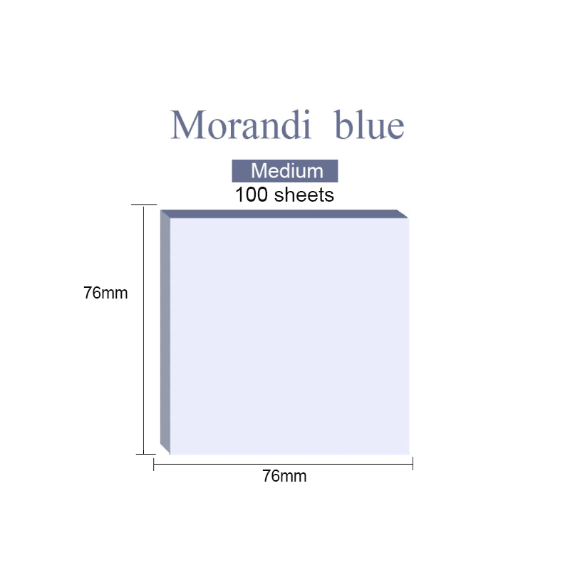 Genvana Stick Note Morandi Blue