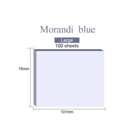 Genvana Stick Note Morandi Blue