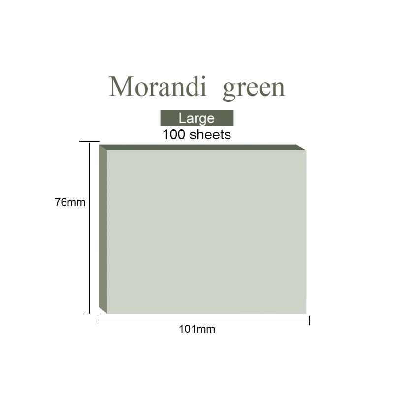 Genvana Stick Note Morandi Green