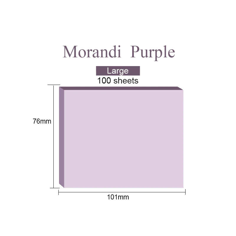 Genvana Stick Note Morandi Purple