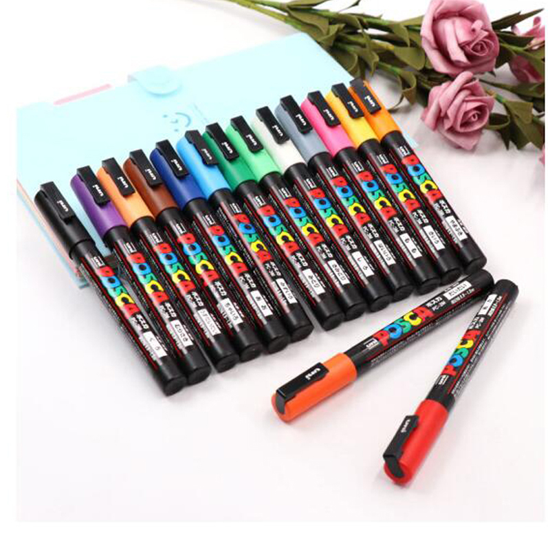 Uni Posca PC-3M Paint Marker Art Pens - All 45 Colours 2021 - Buy