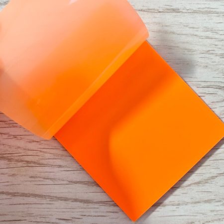 Translucent Sticky Notes Neon Orange