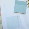 Translucent Sticky Notes Pastel Blue