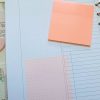 Translucent Sticky Notes Pastel Peach