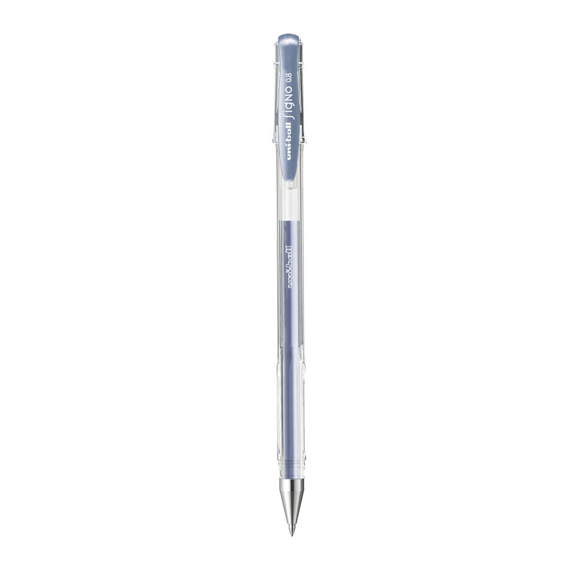 Uniball Signo Gel Pen UM-100 Silver