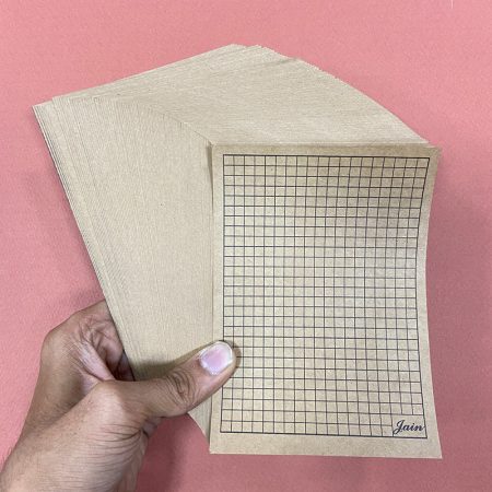 Kraft Square Ruled Paper 5mm A6