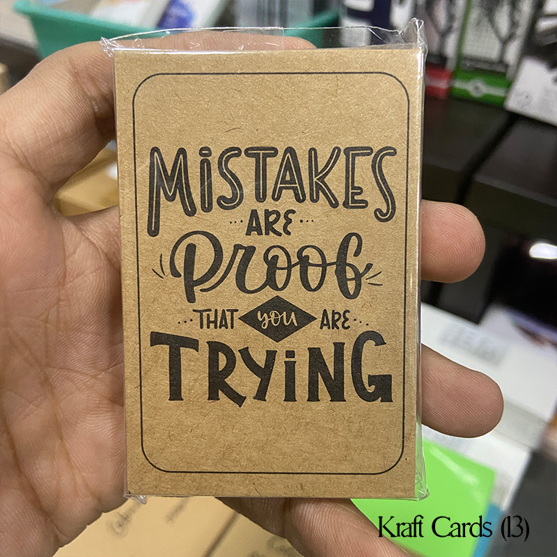 Kraft Card Mistake are Proof (D13)
