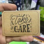 Kraft Card Take Care (D01)