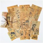 Mo Card Coffee Scenery Series Weaving and Dyeung Fairy Tales MMK12F038