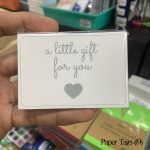 Paper Tags A Little Gift for you (D19)