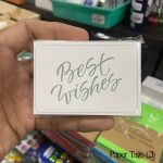 Paper Tags Best Wishes (D21)