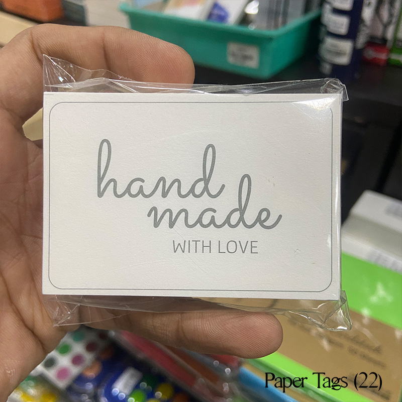 Paper Tags Handmade with Love (D22)