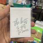 Paper Tags the best is yet to come (D29)