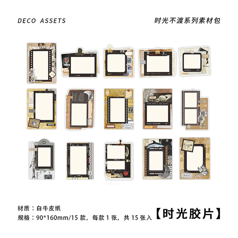 Journal Deco Assets Memo Sheets SCB-0778
