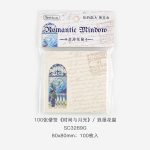 Journal Vintage Time and Moonlight Series Romantic Window SC3289G