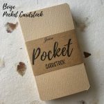 Jain Pocket Cardstock Beige