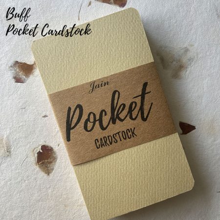Pocket Cardstock Buff