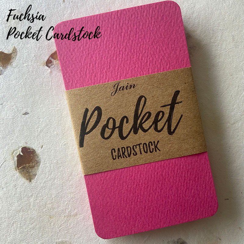 Pocket Cardstock Fuchsia