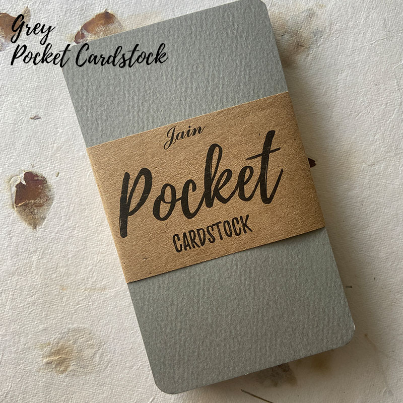 Pocket Cardstock Grey