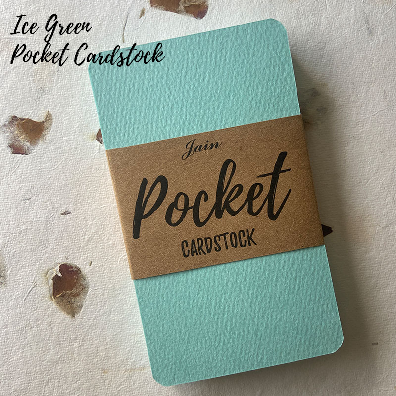 Pocket Cardstock Ice Green