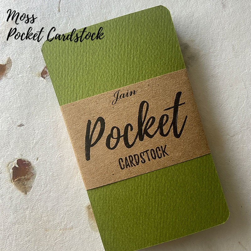 Pocket Cardstock Moss