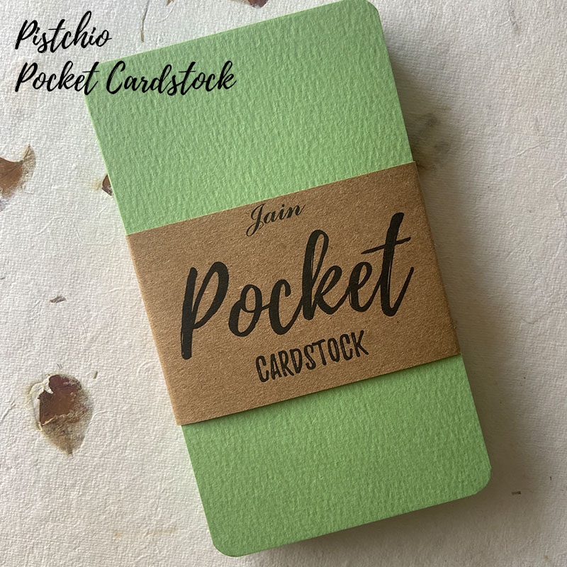 Pocket Cardstock Pistchio