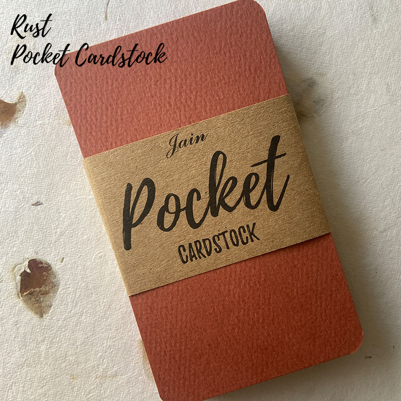 Pocket Cardstock Rust