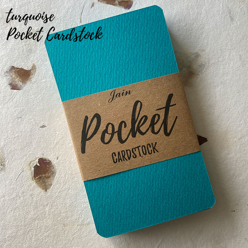 Pocket Cardstock Turquoise