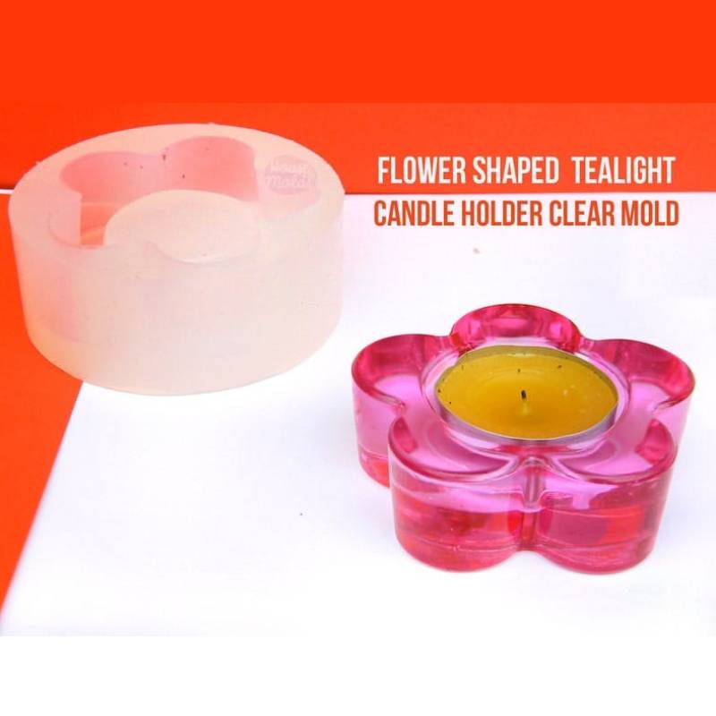 Resin Tealight Mould Flower