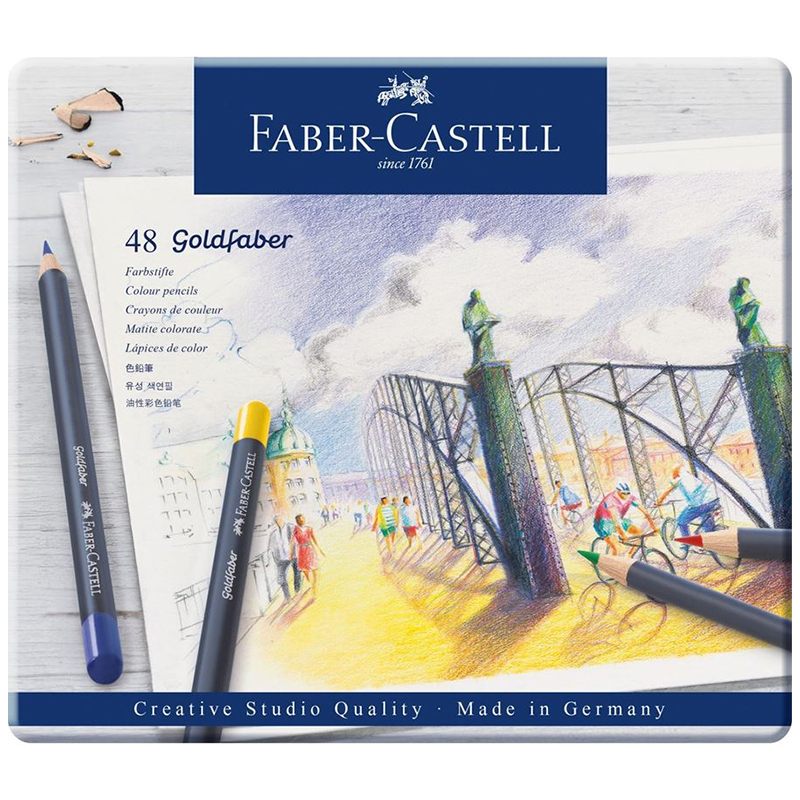 Faber-Castell Gold Faber Colour Pencil Set of 48