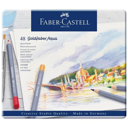 Faber-Castell Gold Faber Watercolour Pencil Set of 48