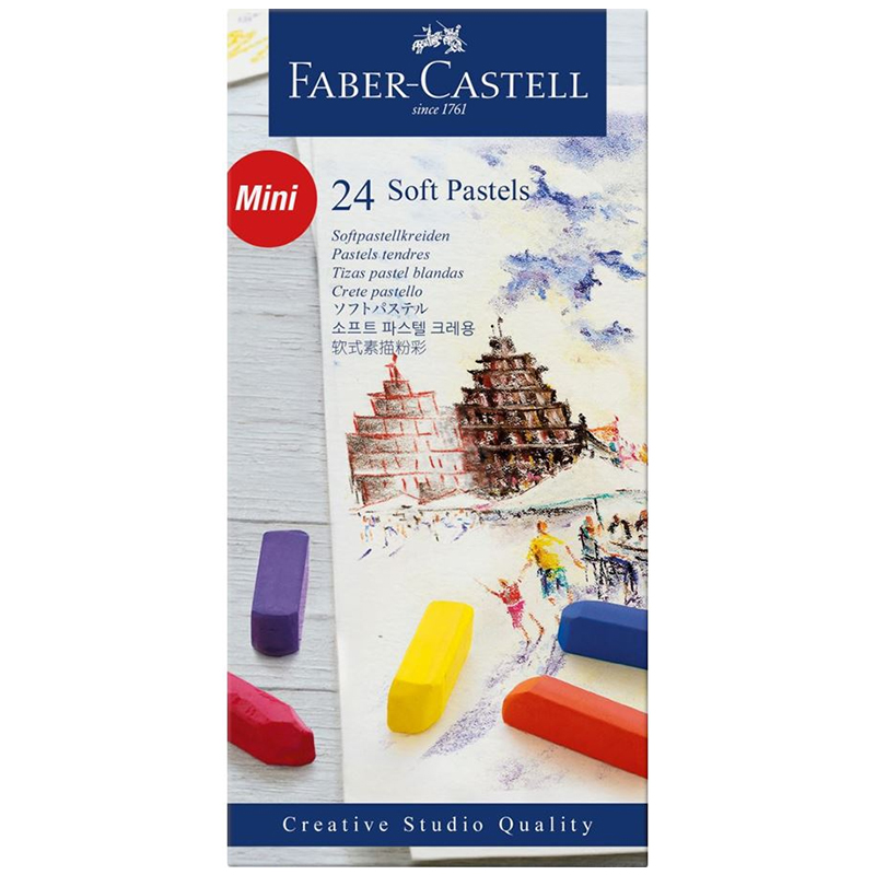 Faber-Castell Mini Soft Pastels Set of 24
