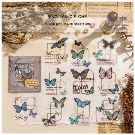 Journal Butterfly Forest Sticker HGD-HDML001