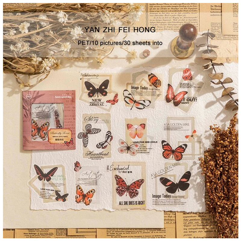 Journal Butterfly Forest Sticker HGD-HDML002