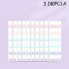 M & G Post It Flags 240Pcs (YT-52)