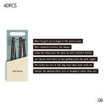 Mo Card Life Excerpt Series Text Sticker Daily Moments MMK06E102